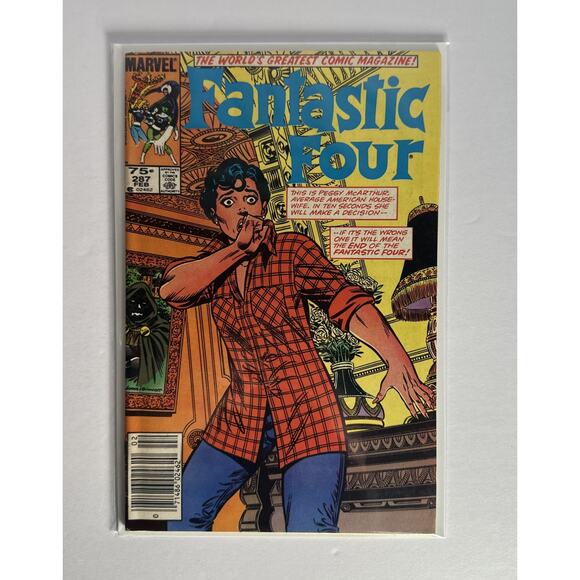 MARKS JEWLERS Fantastic Four #287 Marvel Comics (1986) Doctor Doom - Picture 5 of 5